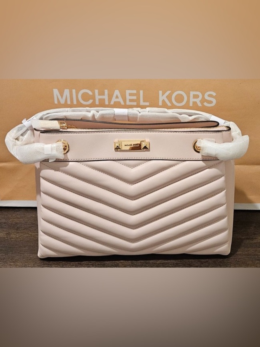 Michael Kors Whitney Medium Chain Shoulder Bag